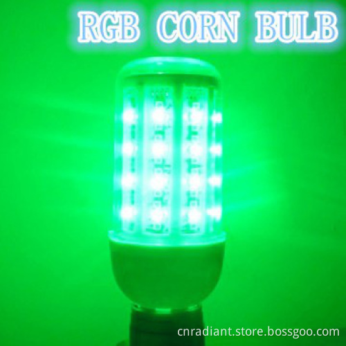 6W Multi-color led bulb, color changing with remote control function
